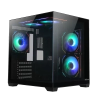 MaxGreen DarkWave F5 Mid-Tower M-ATX Gaming Case